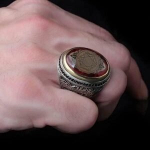 Indestructible Genie Ring | Wealth – Treasure Guardian Ring | Mystical Djinn Ring for Prosperity & Protection