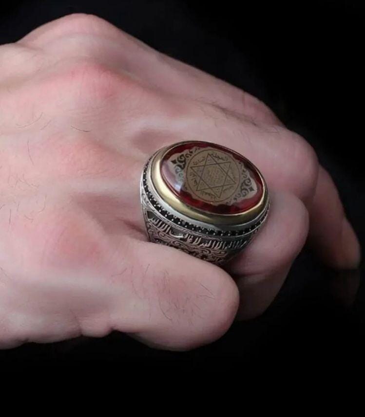 Djinn Khodam — Indestructible Genie Ring | Wealth - Treasure Guardian Ring | Mystical Djinn Ring for Prosperity & Protection — view 1