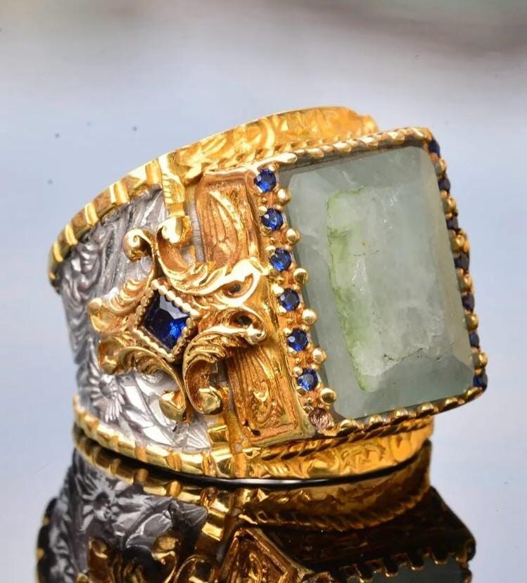 Djinn Khodam — The Seven Kings Ring | Magical Ring of Wonders | Expert Sorcerer Jewelry | Terrible Ring of Power | Mystical Energy Ring, Pagan Ring — view 1