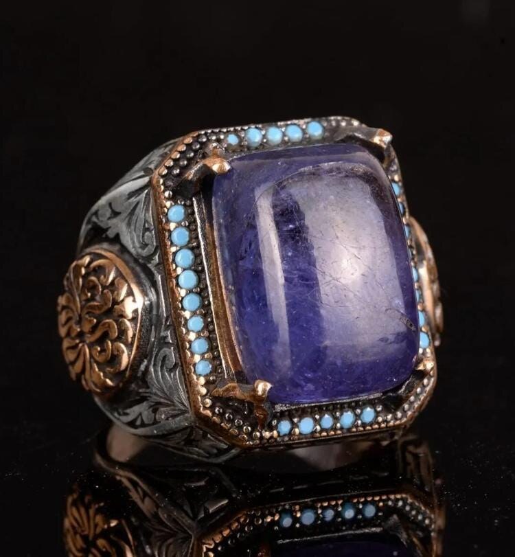 Djinn Khodam — The Seven Kings Ring | Magical Ring of Wonders | Expert Sorcerer Jewelry | Terrible Ring of Power | Mystical Energy Ring, Pagan Ring — view 1
