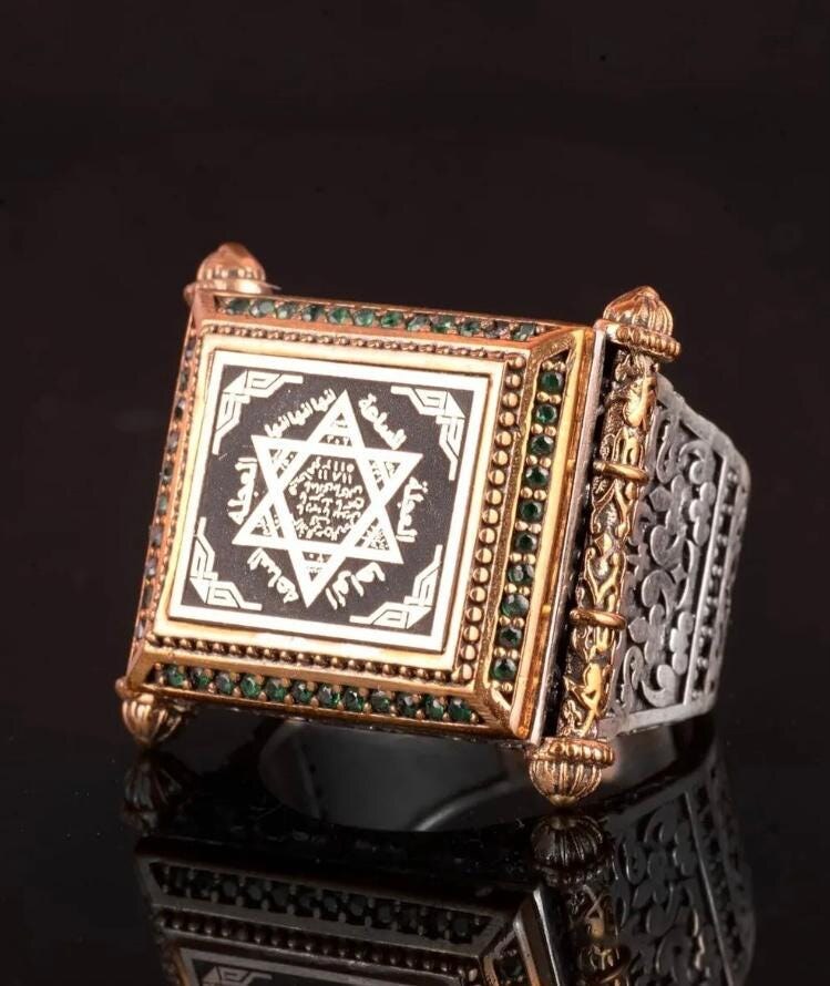 Djinn Khodam — King Solomon Jinn Ring- Unlimited Powers - Blessed Ring — view 1