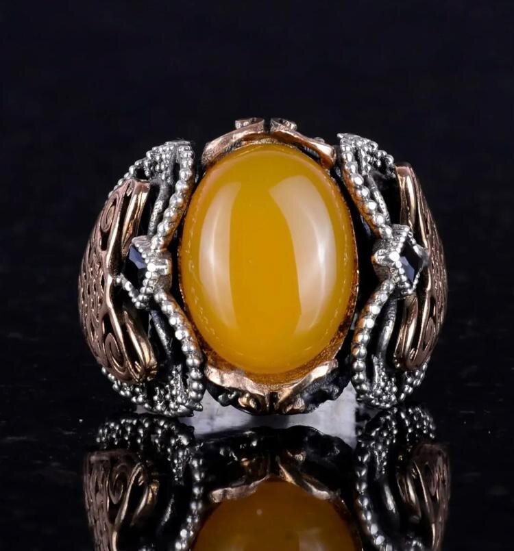 Djinn Khodam — Wealth & Business Taweez Ring – Powerful Islamic Talisman to Attract Money, Success - Prosperity in All Work or Business — view 1