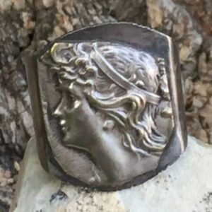 Byzantine Spiritual Ring – Antique Style, Very Special Handmade Ring