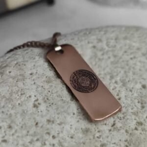Talismanic Money Spell Necklace – KHODAM| Lucky Amulet for Wealth – Success | Prosperity Totem Pendant | Abundance – Fortune Necklace