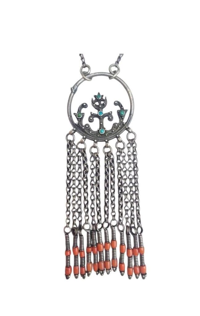 Djinn Khodam — Antique Handmade Djınn Necklace – Powerful Protection Amulet for Love, Loyalty, Passion & Wealth - Collana protettiva — view 1