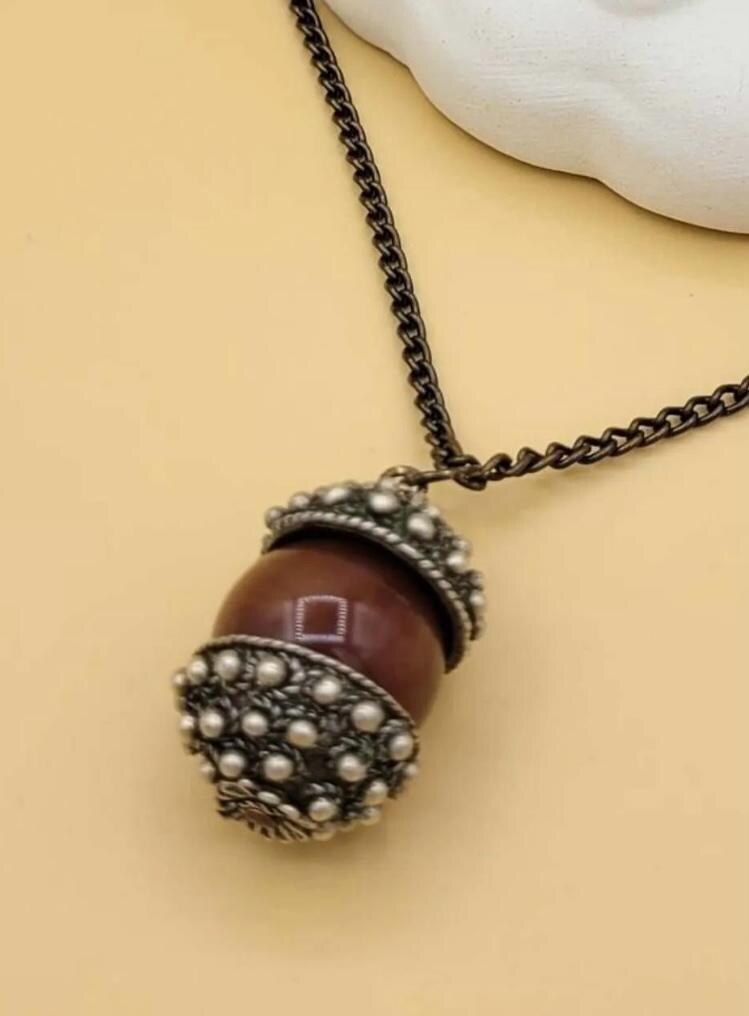 Djinn Khodam — Powerful Magical Genie Necklace for Love, Money & Wealth | Spiritual Amulet with Protection Energy | Manifestation Jewelry — view 1