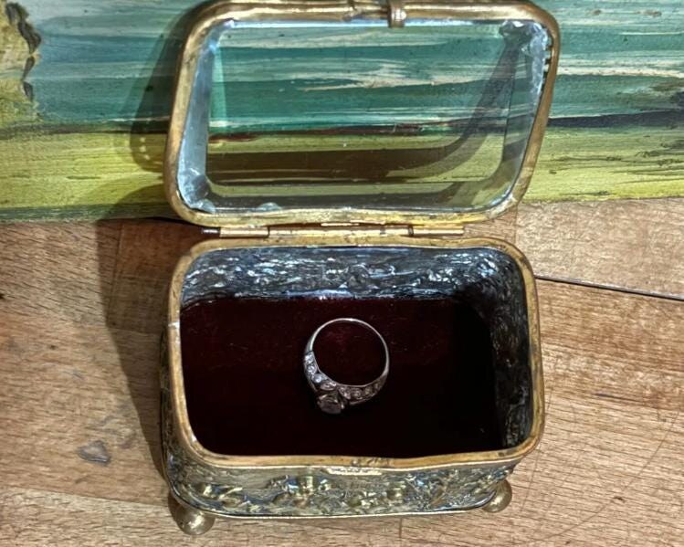 Djinn Khodam — Antique Brass Jinn Jewelry Box | Magical Wish-Granting Genie Box | Spirit-Protected Wealth & Treasure Box | Powerful Spiritual Gift — view 1