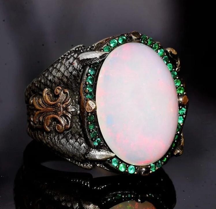 Djinn Khodam — Wealth & Business Taweez Ring – Powerful Islamic Talisman to Attract Money, Success - Prosperity in All Work or Business — view 1