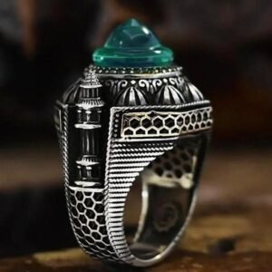 خاتم السحر الأسود العربي — خاتم قوي للحماية الروحانية وجذب الثراء والحظ وصد الطاقة الشريرة