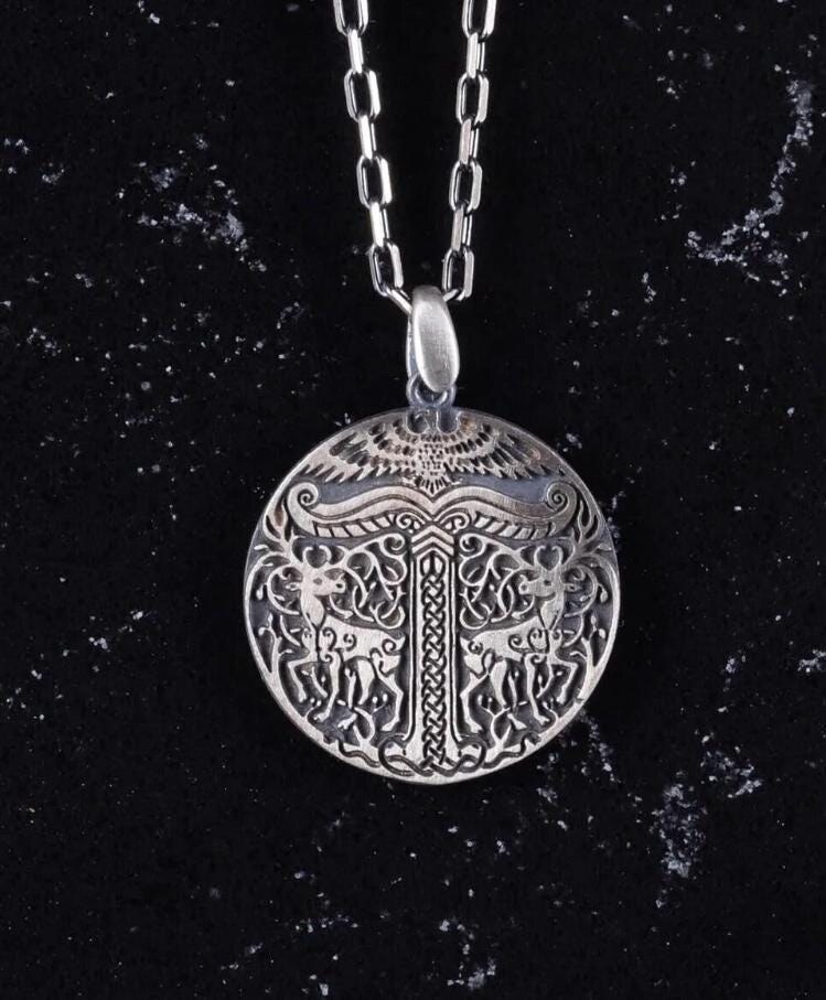 Djinn Khodam — Rare Powerful Spiritual Protection Necklace – Anti-Evil Eye, Witchcraft Shield, Attraction & Acceptance Amulet for Love, Energy Workers — view 1