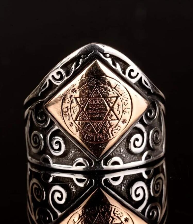 Djinn Khodam — King Solomon Jinn Ring- Unlimited Powers - Blessed Ring — view 1