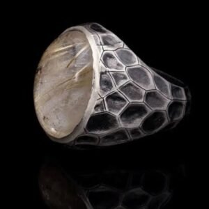 Emperor Liblis Djinn Ring – Quartz stone – Wealth & Prosperity Spellbreaker | Extremely Powerful Spirit for Abundance -Protection