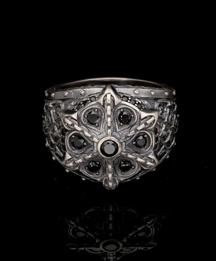 Djinn Khodam — Indestructible Power Djinn Ring | Talismanic Enlightenment Ring | Mystical Jinn-Infused Ring for Wisdom, Strength & Spiritual Awakening — view 1