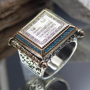 Powerful Arabic Genie Ring with Ifrit Spirit | خاتم السحر الأسود العربي Authentic Magical Djinn Ring for Protection, Wealth & Power