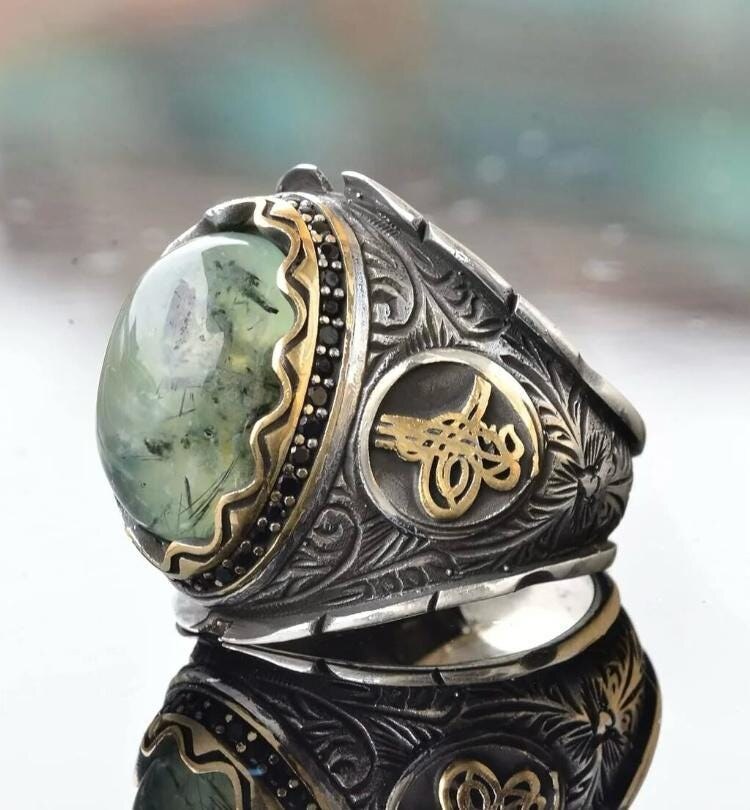 Djinn Khodam — Marid Djinn King Ring 777 | Powerful Wealth Attraction Ring | Prosperity, Success, Fortune Talisman | Djinn-Infused Magic Ring for Abundance — view 1