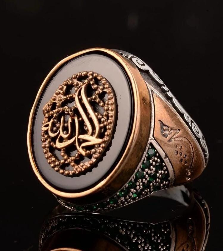 Djinn Khodam — Powerful Arabic Genie Ring with Ifrit Spirit | خاتم السحر الأسود العربي Authentic Magical Djinn Ring for Protection, Wealth & Power — view 1