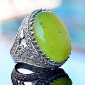 Powerful Arabic Genie Ring with Ifrit Spirit | خاتم السحر الأسود العربي Authentic Magical Djinn Ring for Protection, Wealth Power