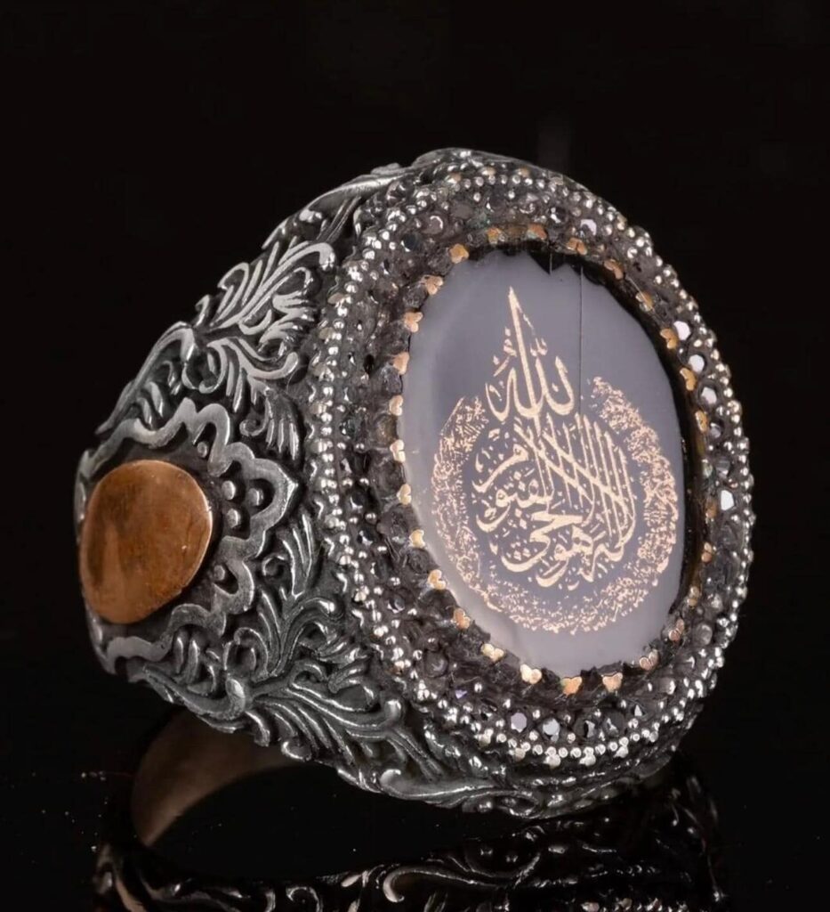 Djinn Khodam — Powerful Arabic Genie Ring with Ifrit Spirit | خاتم السحر الأسود العربي Authentic Magical Djinn Ring for Protection, Wealth Power — view 1