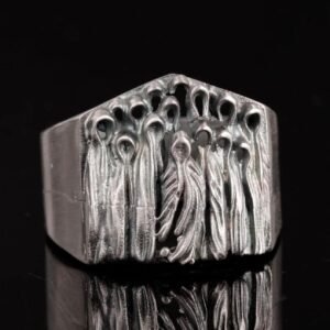 Masonic Magical Genie Ring • Ancient Secret Society Talisman • Power, Protection & Success Djinn Ring • Occult Wealth Attraction Ring