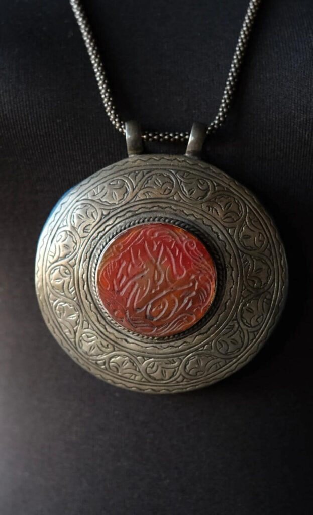 Djinn Khodam — Rare Powerful Spiritual Protection Necklace – Anti-Evil Eye, Witchcraft Shield, Attraction & Acceptance Amulet for Love, Energy Workers — view 1