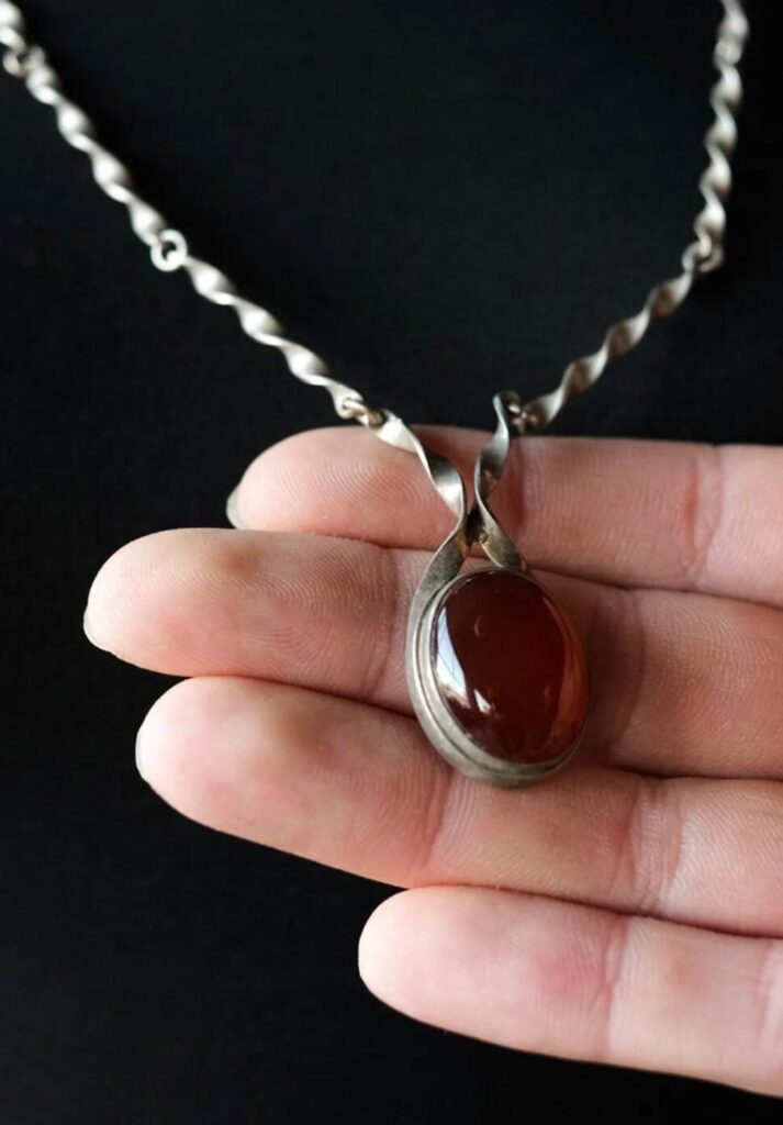 Djinn Khodam — Rare Powerful Spiritual Protection Necklace – Anti-Evil Eye, Witchcraft Shield, Attraction & Acceptance Amulet for Love, Energy Workers — view 1