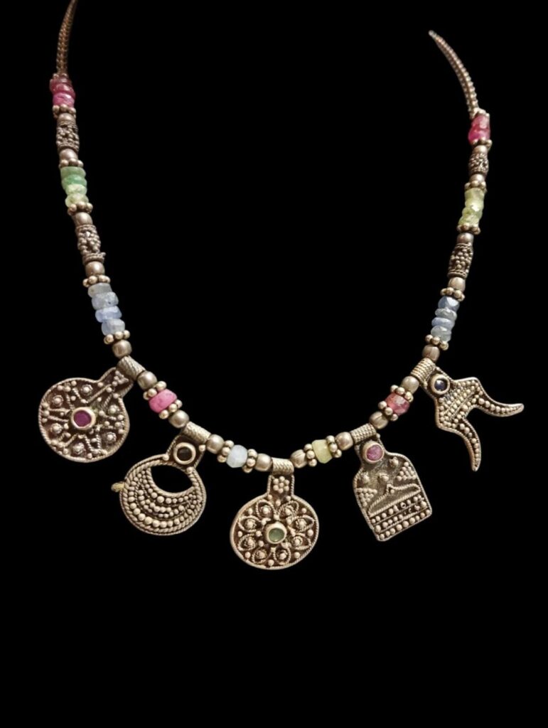 Djinn Khodam — Rare Powerful Spiritual Protection Necklace – Anti-Evil Eye, Witchcraft Shield, Attraction & Acceptance Amulet for Love, Energy Workers — view 1