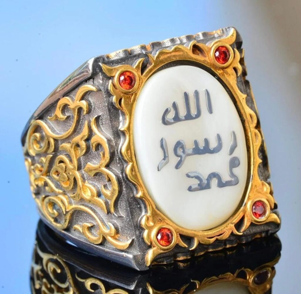 Djinn Khodam — Powerful Arabic Genie Ring with Ifrit Spirit | خاتم السحر الأسود العربي Authentic Magical Djinn Ring for Protection, Wealth & Power — view 1