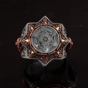 Powerful Arabic Genie Ring with Ifrit Spirit | خاتم السحر الأسود العربي Authentic Magical Djinn Ring for Protection, Wealth Power