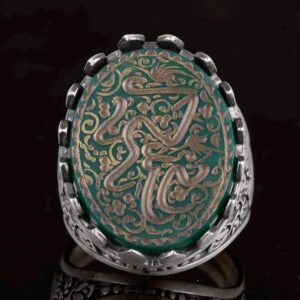 Powerful Arabic Genie Ring with Ifrit Spirit | خاتم السحر الأسود العربي Authentic Magical Djinn Ring for Protection, Wealth Power