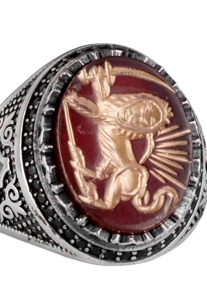 Djinn Khodam — Marid Oracle Djinn Living Entity Companion, Spirit Vessel Ring — view 1