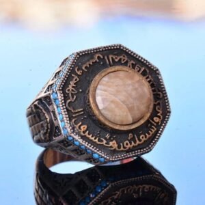 Custom Djinn Ritual Ring – Personalized Magical Talisman for Protection, Intention & Spiritual Power | Handmade Occult Jewelry