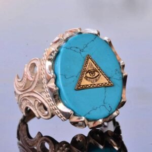 Masonic Genie Ring • Secret Society Talisman, Wealth & Protection