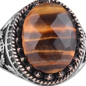 Powerful Arabic Genie Ring with Ifrit Spirit | خاتم السحر الأسود العربي Authentic Magical Djinn Ring for Protection, Wealth Power