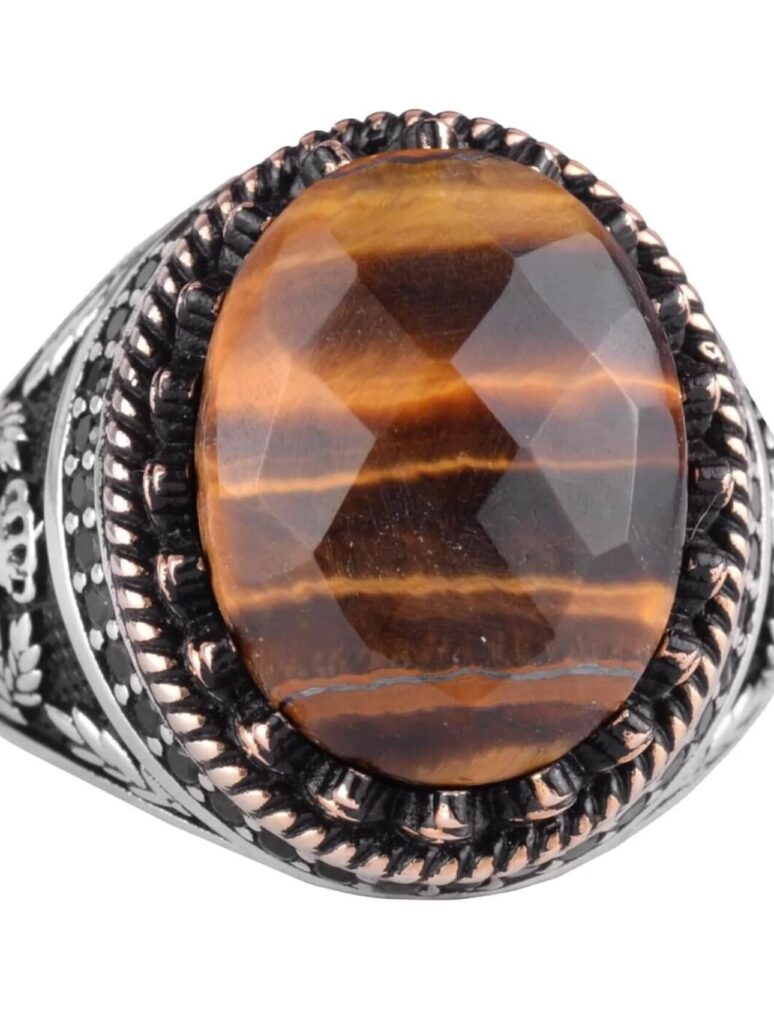 Djinn Khodam — Powerful Arabic Genie Ring with Ifrit Spirit | خاتم السحر الأسود العربي Authentic Magical Djinn Ring for Protection, Wealth Power — view 1