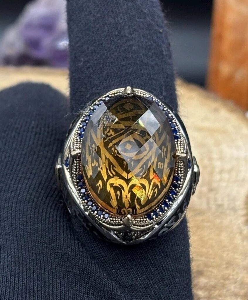 Djinn Khodam — The Spiritual Guardian Ring Key to Power Sacred Protection and Wealth - Djinn of Wealth and Luxury - only 1 of this — view 1