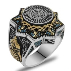 Powerful Arabic Genie Ring with Ifrit Spirit | خاتم السحر الأسود العربي Authentic Magical Djinn Ring for Protection, Wealth Power