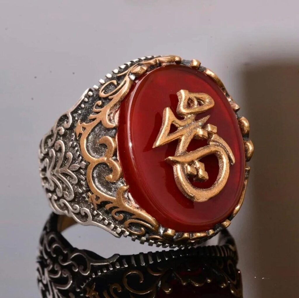Djinn Khodam — Powerful Arabic Genie Ring with Ifrit Spirit | خاتم السحر الأسود العربي Authentic Magical Djinn Ring for Protection, Wealth & Power — view 1