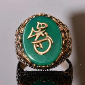 Powerful Arabic Genie Ring with Ifrit Spirit | خاتم السحر الأسود العربي Authentic Magical Djinn Ring for Protection, Wealth & Power