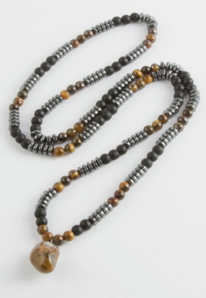 Djinn Khodam — Aggressive Ifrit Genie Necklace for Money - Luck | Dark Occult Protection Talisman | Determination & Power Symbol Pendant | Gothic Jewelry — view 1