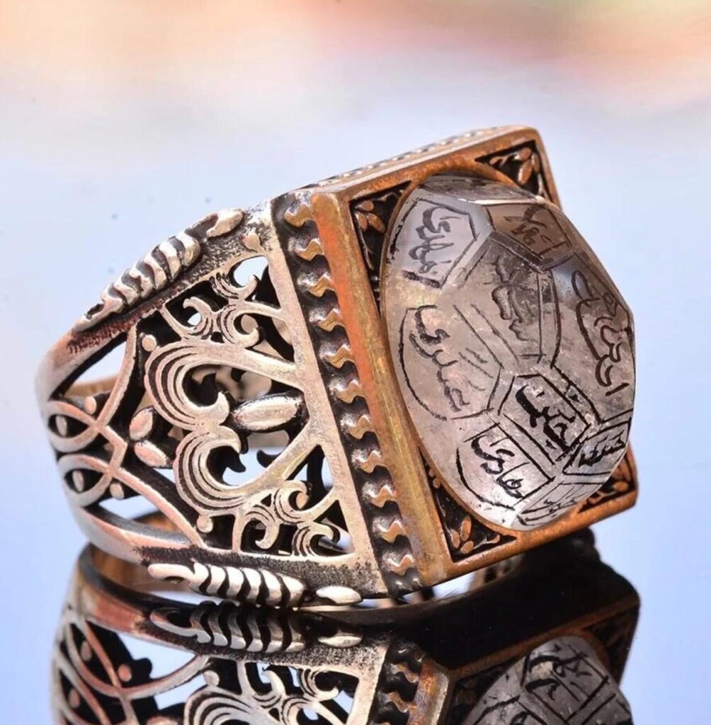 Djinn Khodam — Qarn Al-Jinn (قرن الجن) Jinn Ring Talisman With Taweez - Unlimited Luck, Success, Prosperity, Wealth — view 1