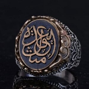 Custom Djinn Ritual Ring – Personalized Magical Talisman for Protection, Intention & Spiritual Power | Handmade Occult Jewelry
