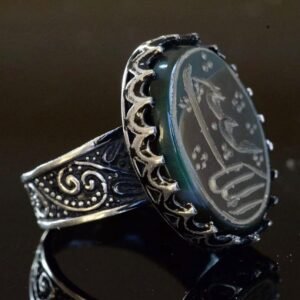 Custom Djinn Ritual Ring – Personalized Magical Talisman for Protection, Intention & Spiritual Power | Handmade Occult Jewelry