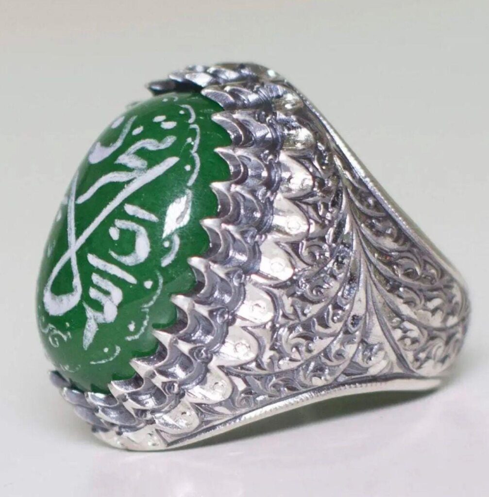 Djinn Khodam — Powerful Arabic Genie Ring with Ifrit Spirit | خاتم السحر الأسود العربي Authentic Magical Djinn Ring for Protection, Wealth Power — view 1