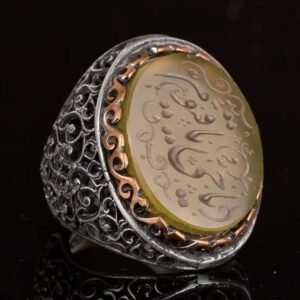 Anneau Rituel Djinn▁personnalisé – Talisman▁magique▁personnalisé pour la protection, l'intention et la▁puissance▁spirituelle