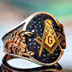 Anneau de▁génie maçonnique • Société▁secrète Talisman,▁richesse et protection