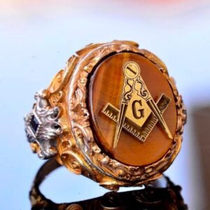 Anneau de▁génie maçonnique • Société▁secrète Talisman,▁richesse et protection