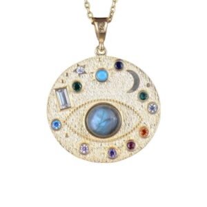 Rare Powerful Spiritual Protection Necklace – Anti-Evil Eye, Witchcraft Shield, Attraction & Acceptance Amulet for Love, Energy Workers